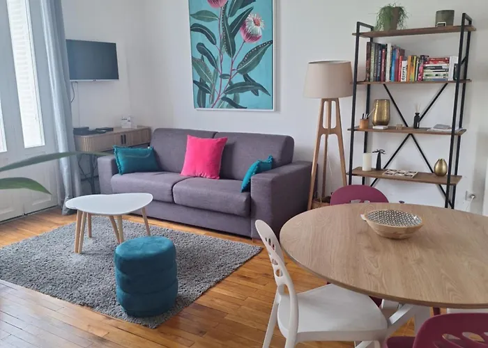 Apartment Hyper Centre Lumineux Avec Balcon Tours